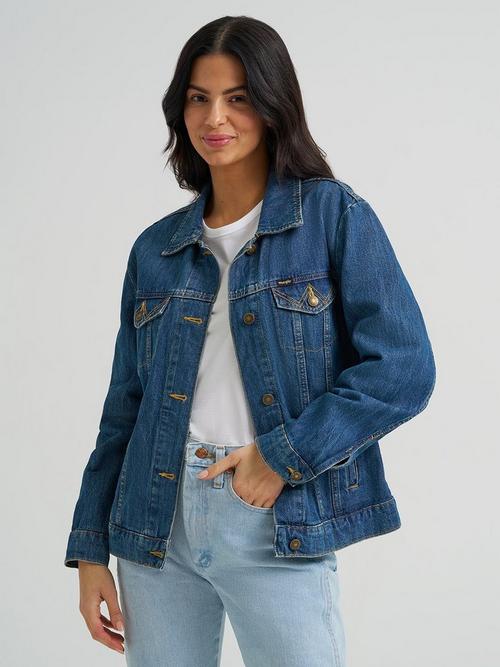 Wrangler×KEBOZ WIDE DENIM JACKET WRANGLER × KEBOZ WIDE DENIM JACKET - メルカリ